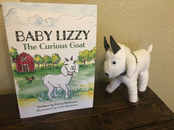 Baby Lizzy Book And Stuffed Animal